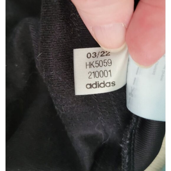 Adidas Original Black Lace Up Skirt size Medium pull On Streetwear elastic waist - Picture 12 of 12